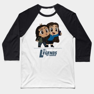 Spooner and Zari Selfie Baseball T-Shirt